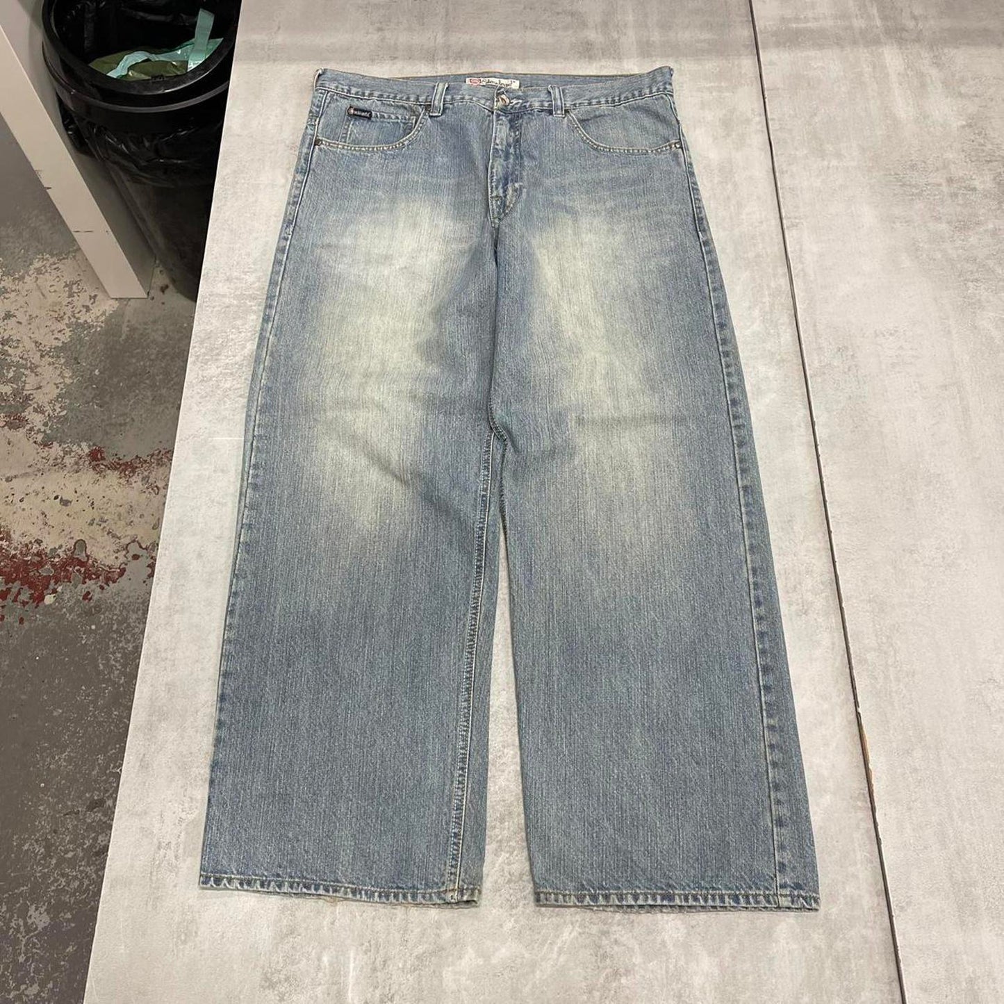 Baggy fit Ecko Unltd jeans blue W38 L32