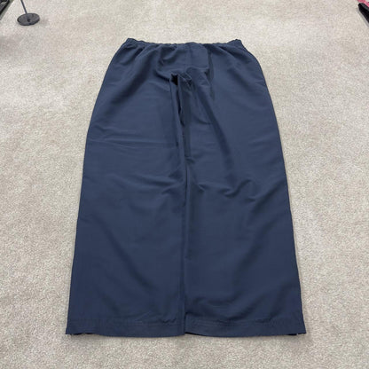 Baggy Y2K Reebok tracksuit bottoms navy XL Wide leg mesh lined track pants