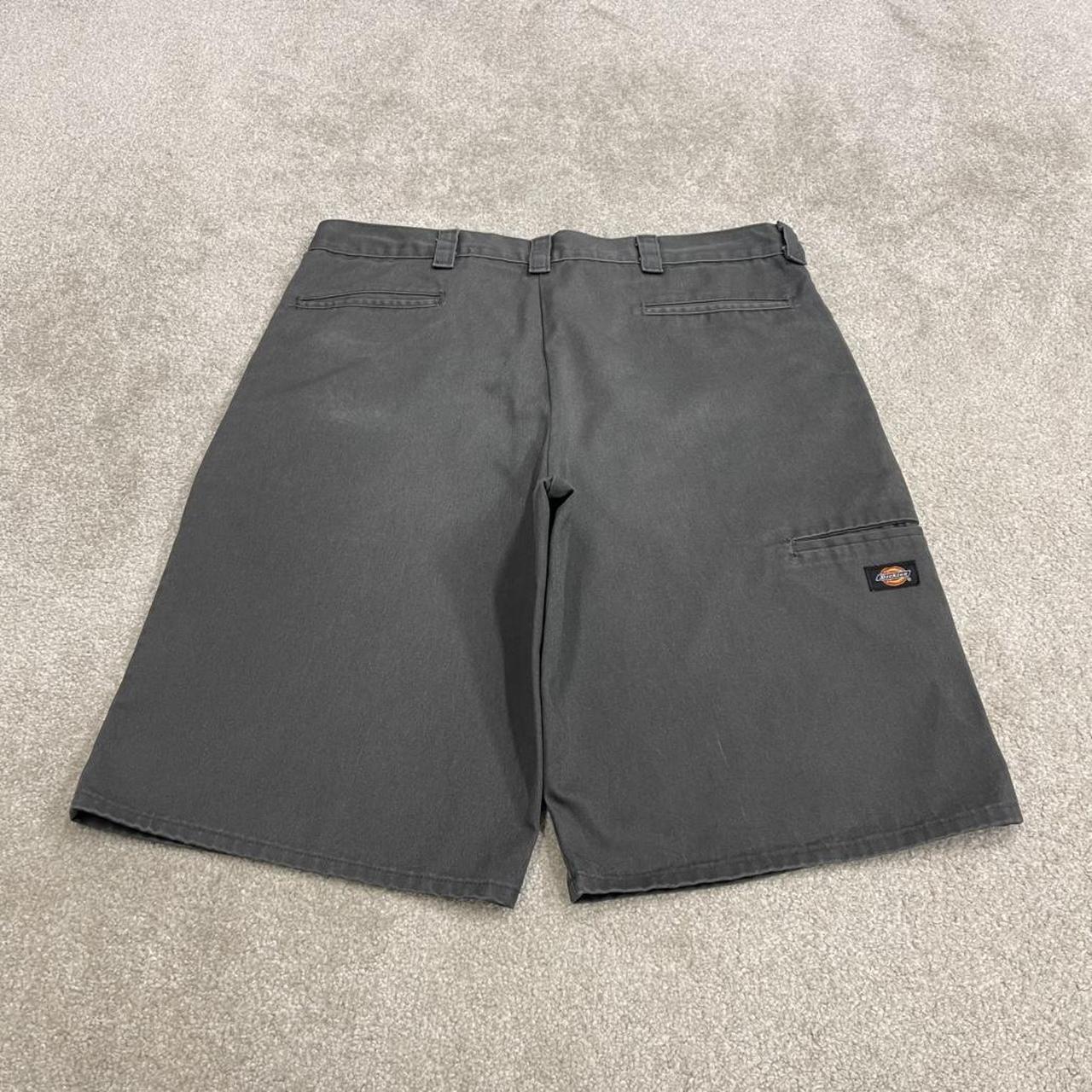 Dickies baggy carpenter shorts grey Chino style skater shorts long wide leg festival