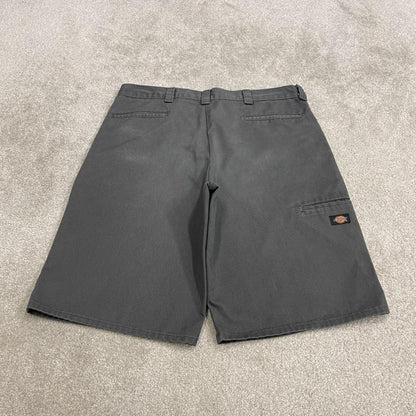 Dickies baggy carpenter shorts grey Chino style skater shorts long wide leg festival