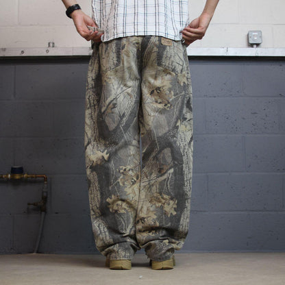Wall’s camo jeans straight leg y2k khaki Loose straight fit hardwoods Realtree camouflage pants