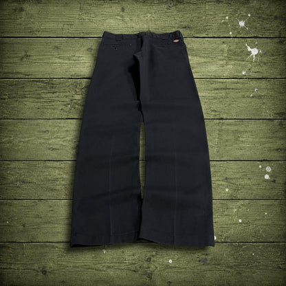 Dickies chino pants black slim fit W30L34 Chino style skate work trousers