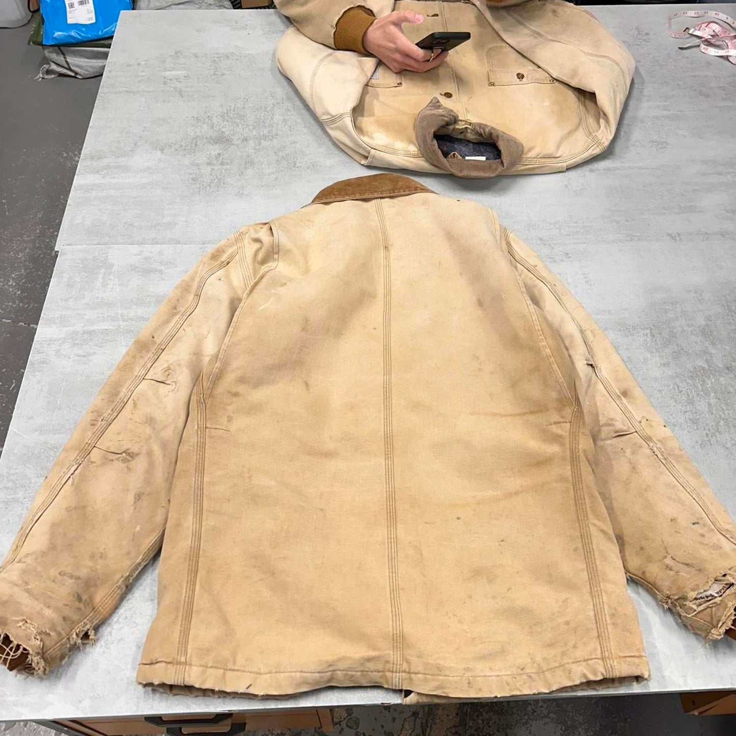 Vintage Carhartt jacket XL padded canvas arctic chore coat American workwear