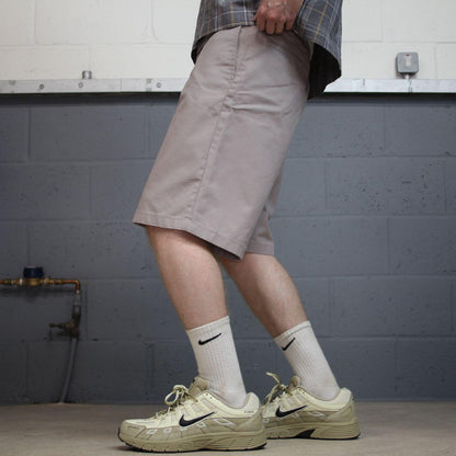 Dickies carpenter shorts long leg grey Twill chino skater style shorts loose leg