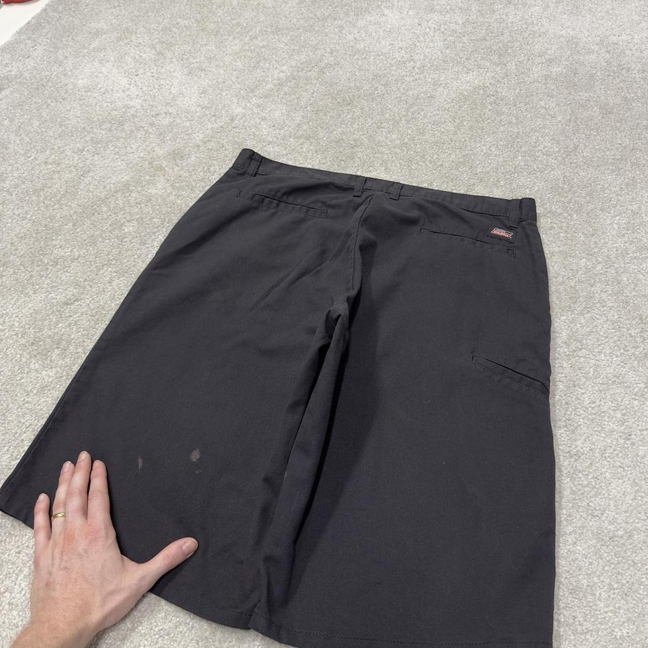 Dickies carpenter chino shorts black Chino style skater shorts loose long leg festival
