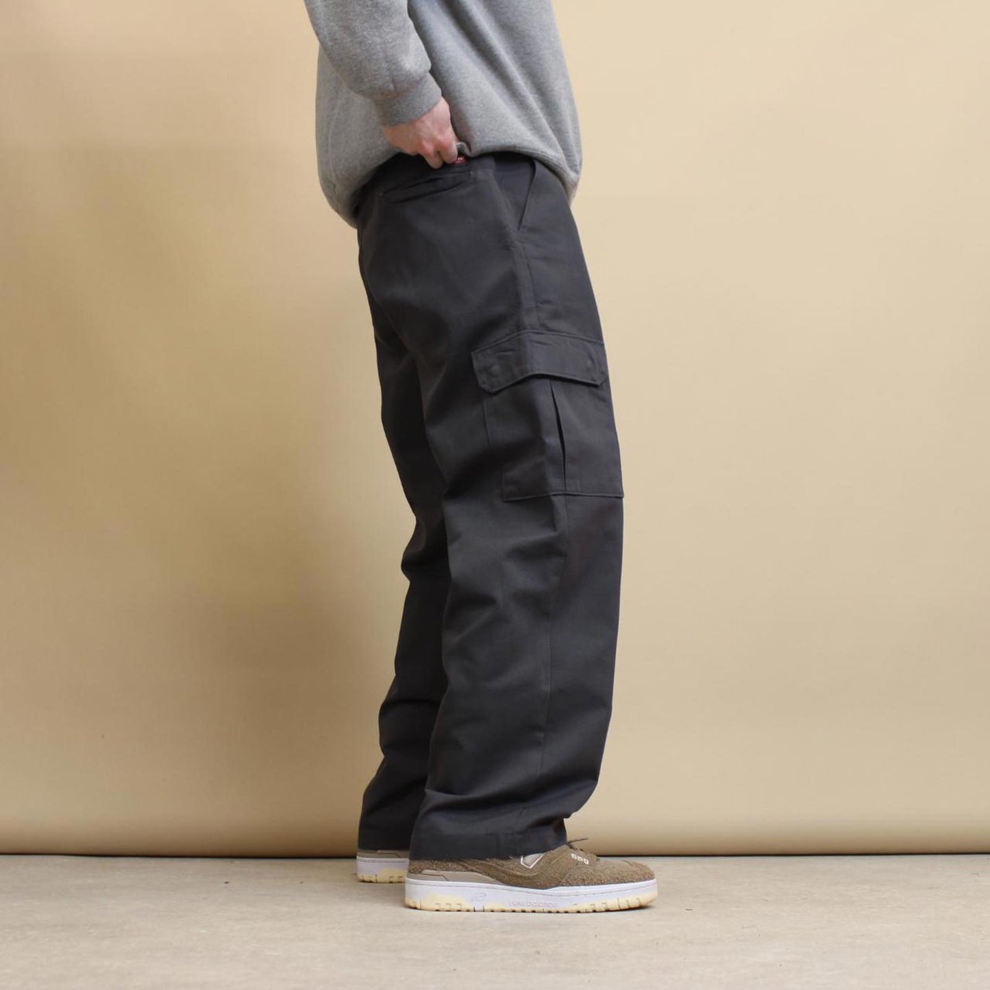 Grey Red Kap baggy cargo pants W36L30 loose twill chino style skater pants