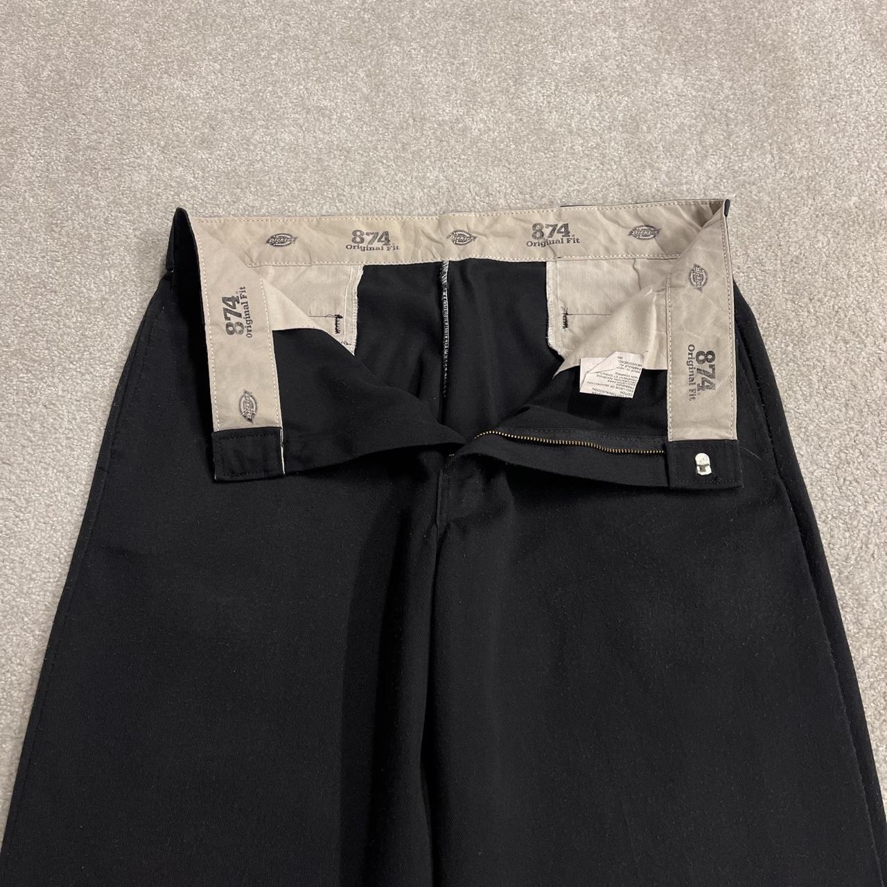 Dickies 874 pants faded black original fit W36L32 Twill chino style skate work trousers