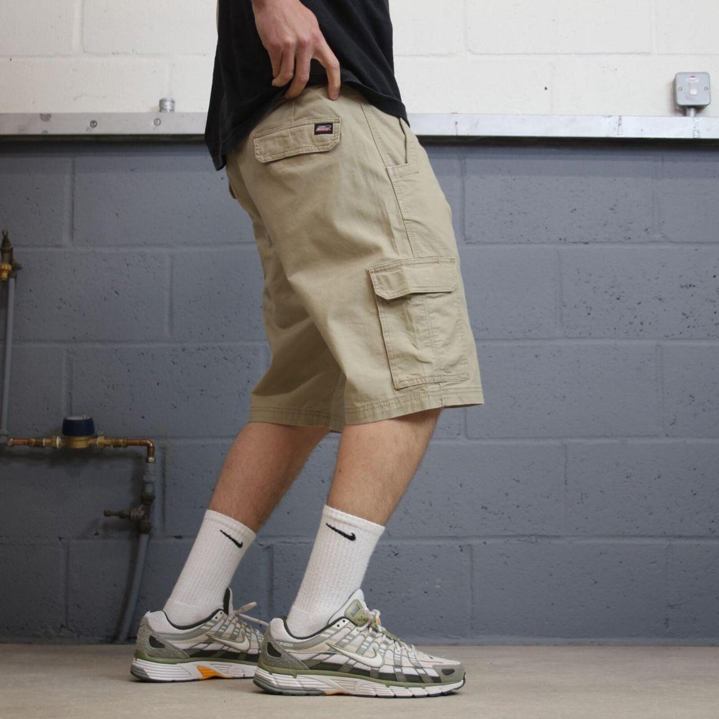 Dickies cargo shorts loose khaki Twill style chino skater shorts relaxed festival shorts