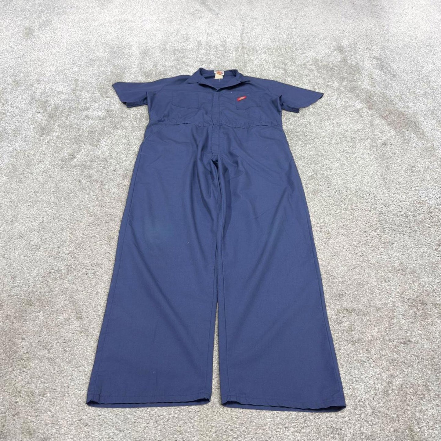 Dickies boilersuit workwear coveralls navy Short sleeve work jumpsuit mechanic overalls