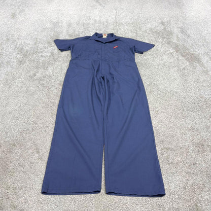 Dickies boilersuit workwear coveralls navy Short sleeve work jumpsuit mechanic overalls