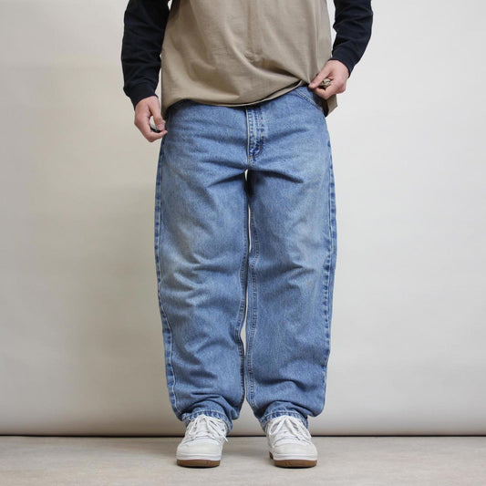 Blue Carhartt jeans W40L30 loose denim 90s style skater jeans