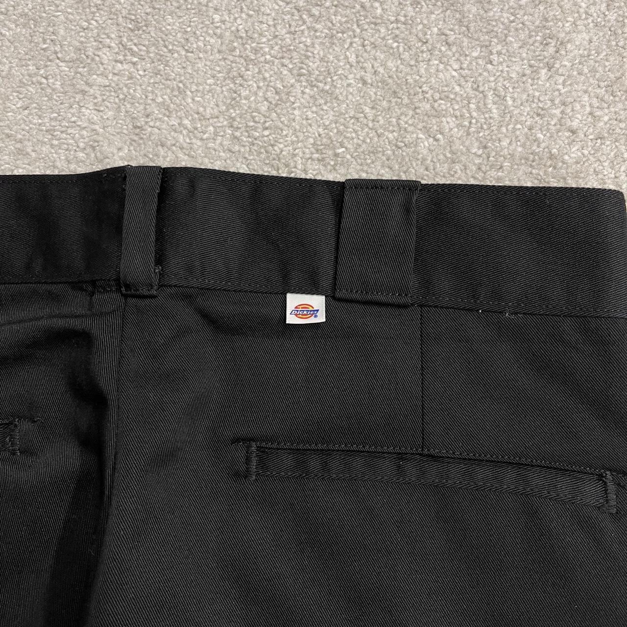 Vintage Dickies work pants y2k loose fit black loose chino 90s skater style trousers