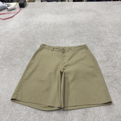 Dickies chino shorts loose leg khaki Twill chino skater style shorts wide leg