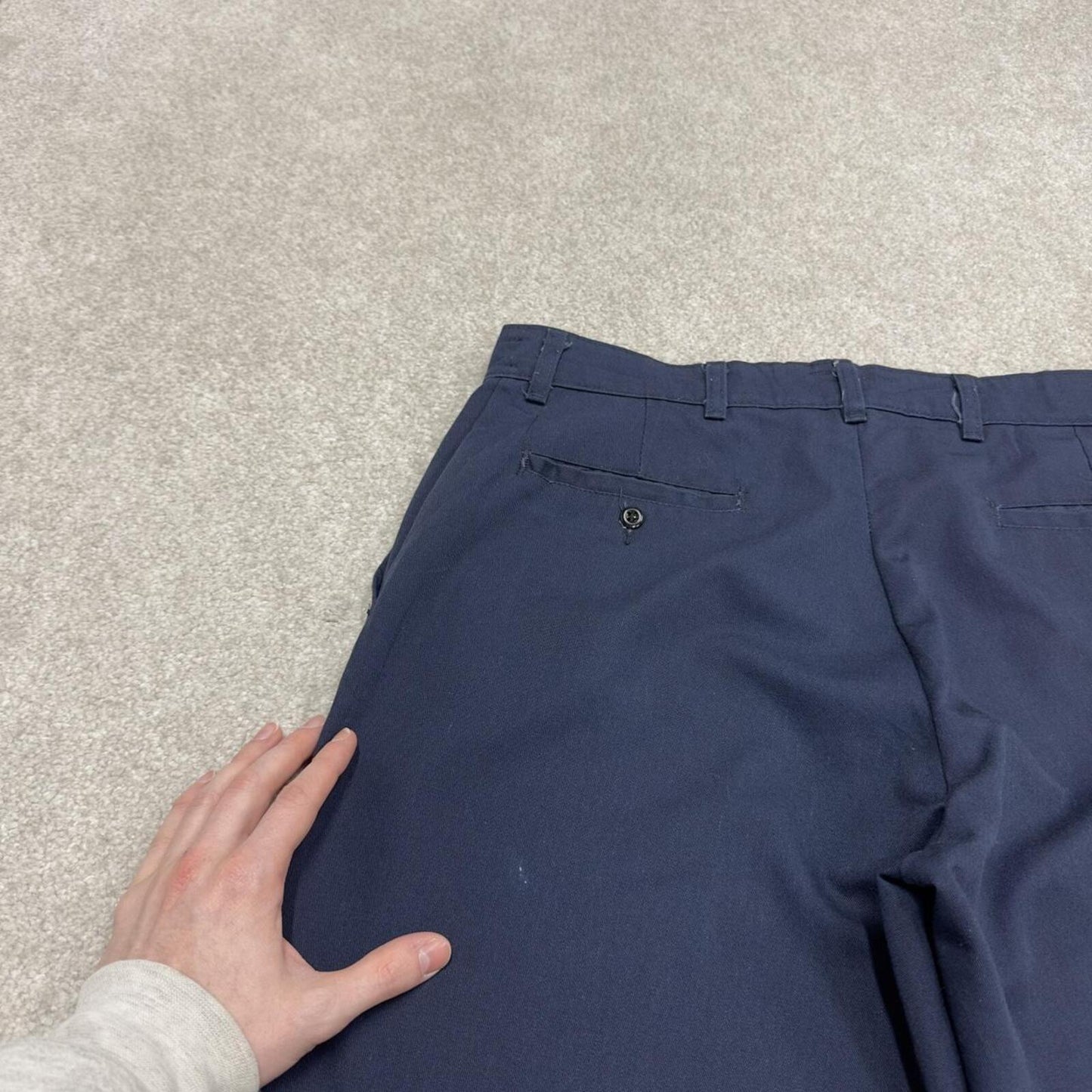 Vintage y2k skater work pants W36L30 faded navy
