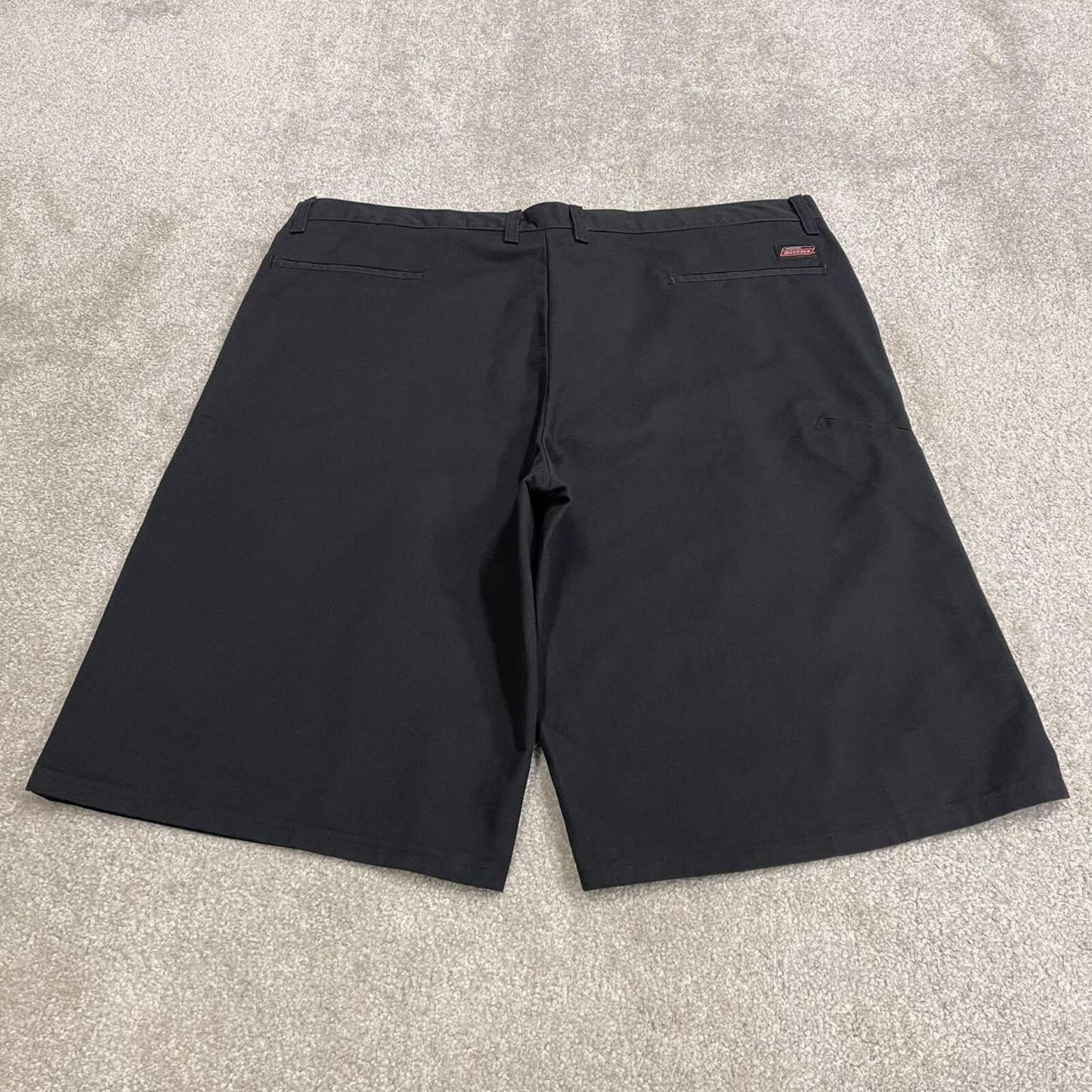 Dickies baggy chino shorts carpenter black Chino style skater shorts long wide leg festival