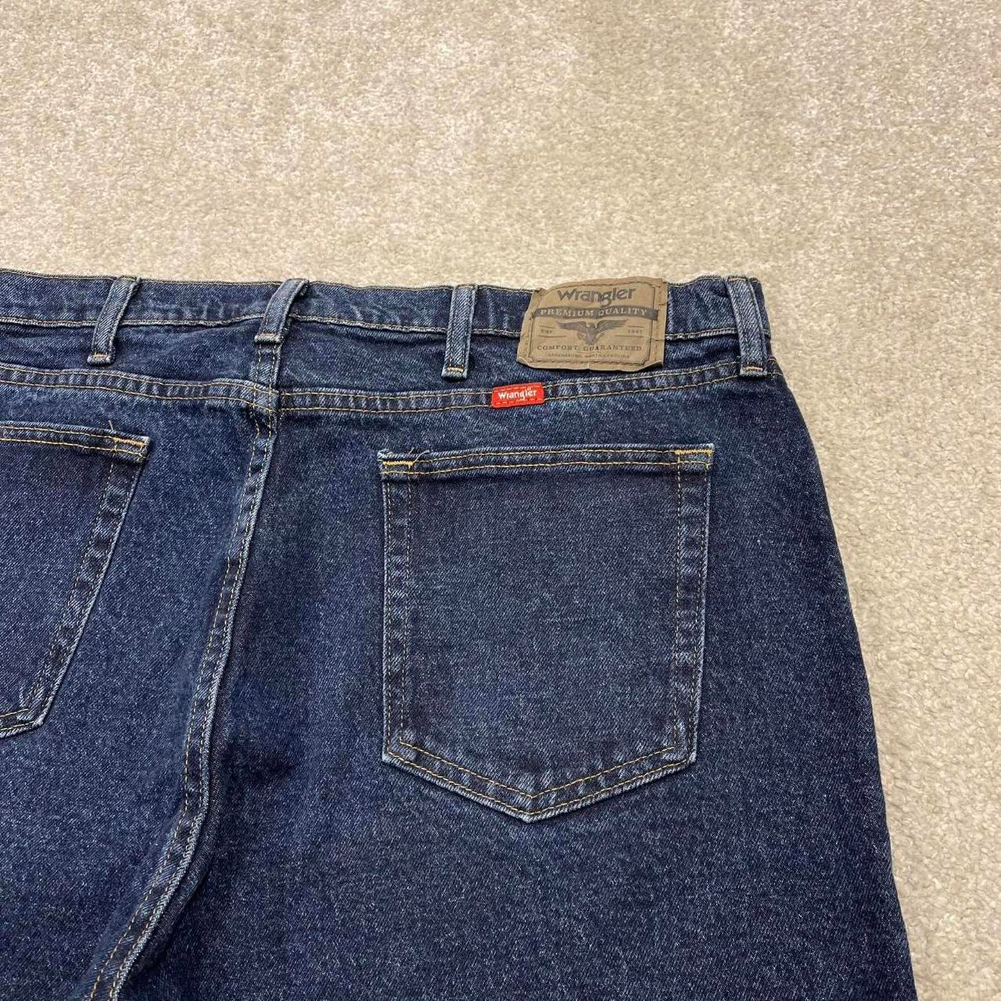 Y2k baggy Wrangler denim shorts skater style blue Loose fit summer festival jorts