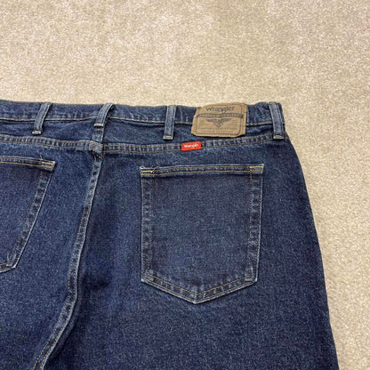 Y2k baggy Wrangler denim shorts skater style blue Loose fit summer festival jorts