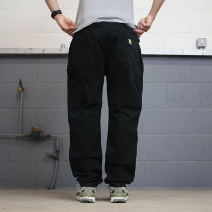 Black Carhartt carpenter jeans size 18 W40L30 women's y2k 90s style cargos