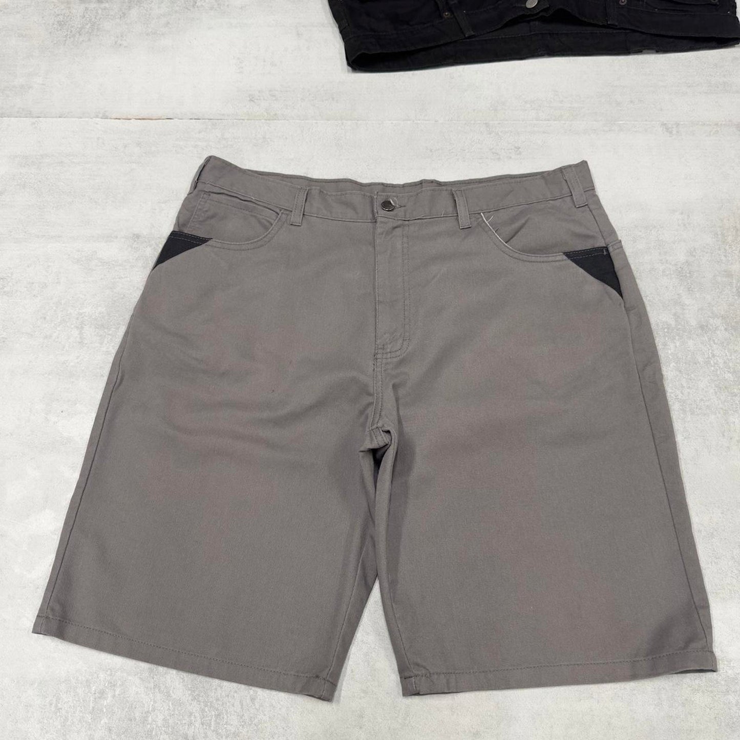 Baggy Grey Dickies shorts W38