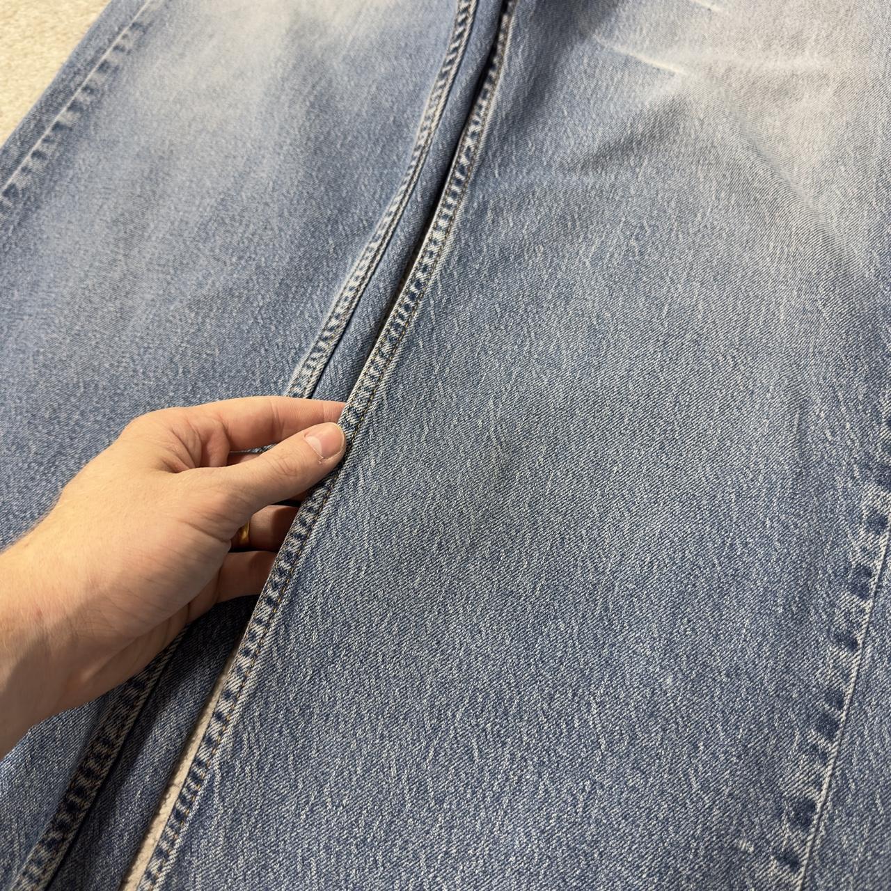 Levi’s 505 jeans Y2K W38L32 blue Levi’s straight leg surf style pants  red tab logo