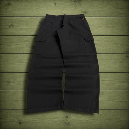 Red Kap vintage cargo pants y2k black Loose chino style skate work trousers