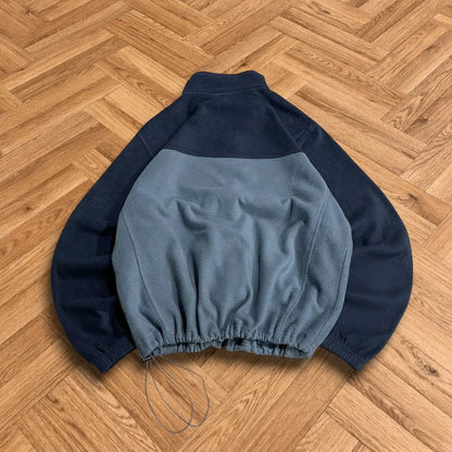 Columbia y2k technical fleece blue men’s XL full zip up autumn adjustable waist