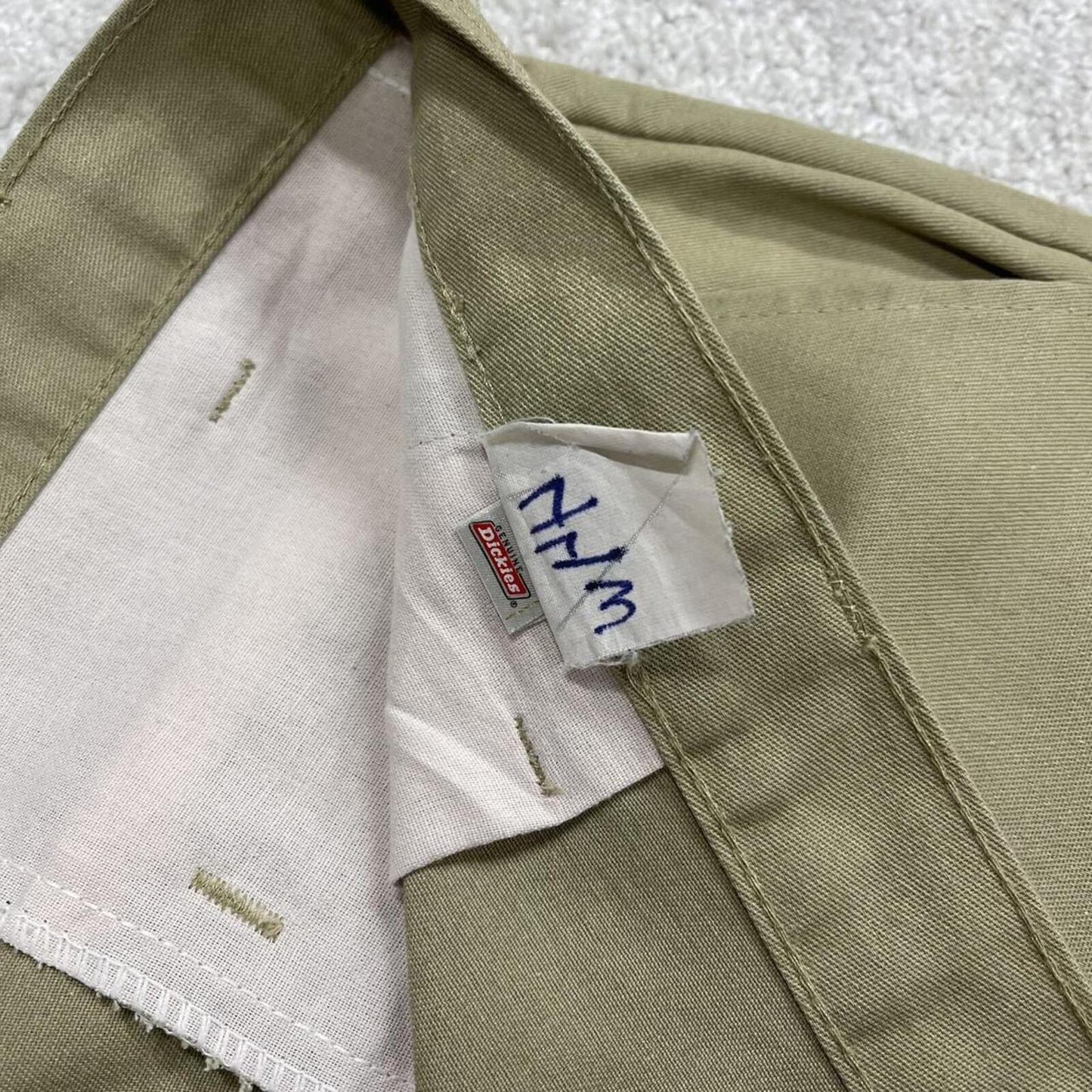 Dickies baggy carpenter shorts khaki Chino style skater shorts long wide leg festival