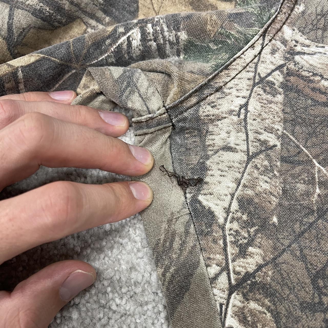 Realtree baggy camo cargo pants wide leg Y2K khaki camouflage outdoors hunting utility trousers