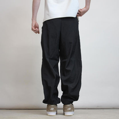 Nike trackies M black Loose y2k shell suit tracksuit bottoms
