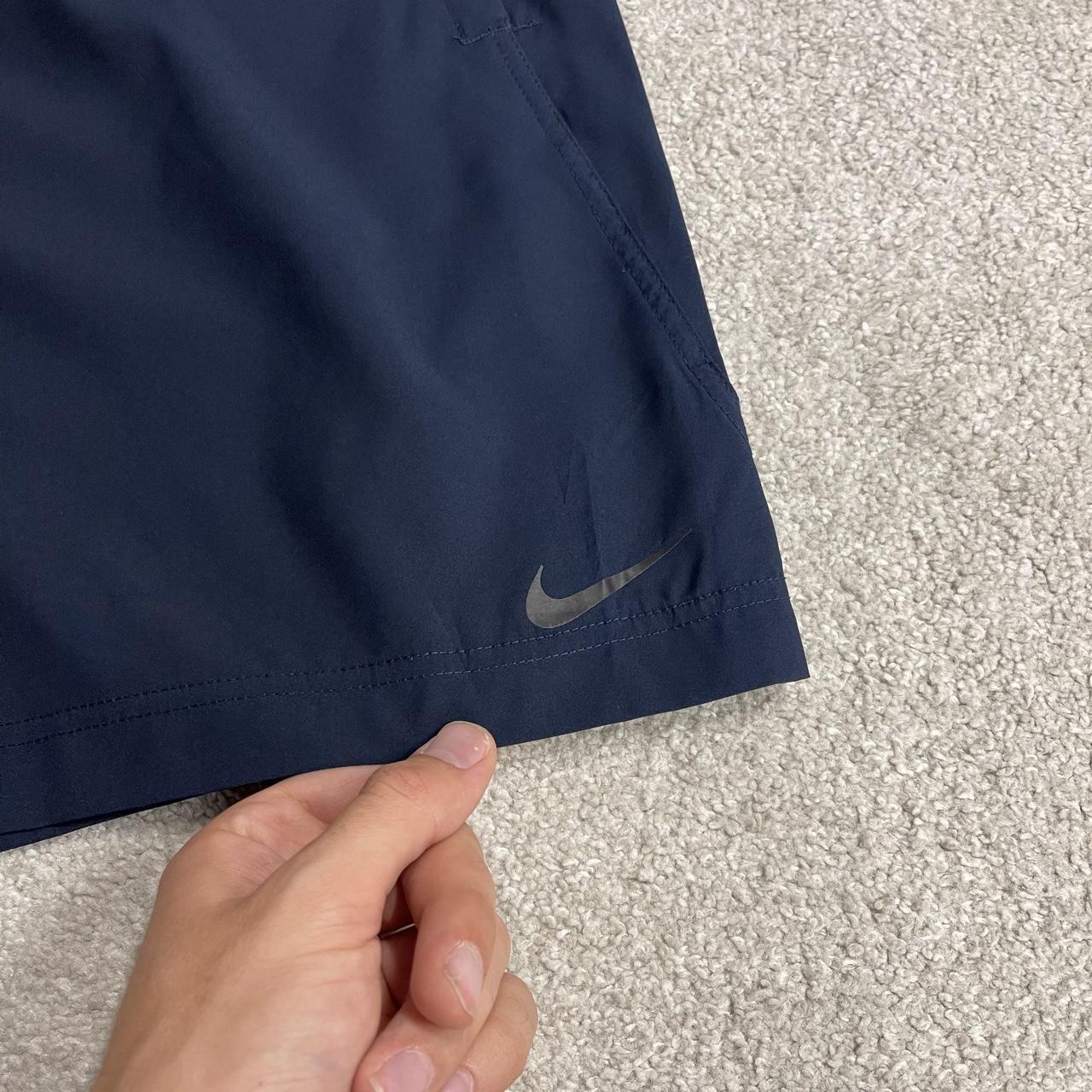 Nike sports shorts y2k loose navy Dri-Fit comfy floaty summer gym shorts