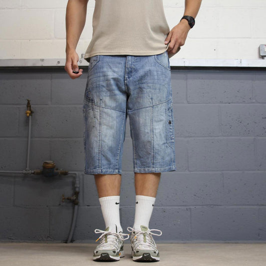 Mens baggy Projek Raw jorts W38