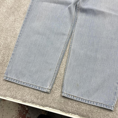 Baggy y2k Levi’s jeans 550 washed blue Loose relaxed fit 00s denim pants red tab logo