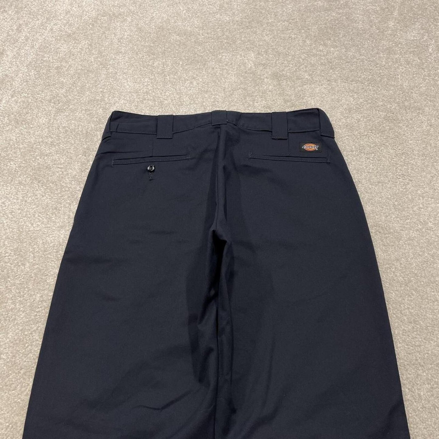 Dickies work pants slim taper navy Twill chino skate style trousers