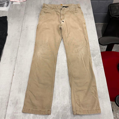 Carhartt Carpenter pants W34L32 relaxed fit fleece lined pants