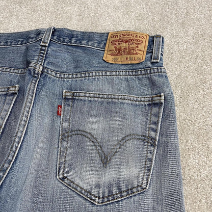 Levi's 505 straight fit jeans y2k blue Regular straight leg denim pants red tab logo
