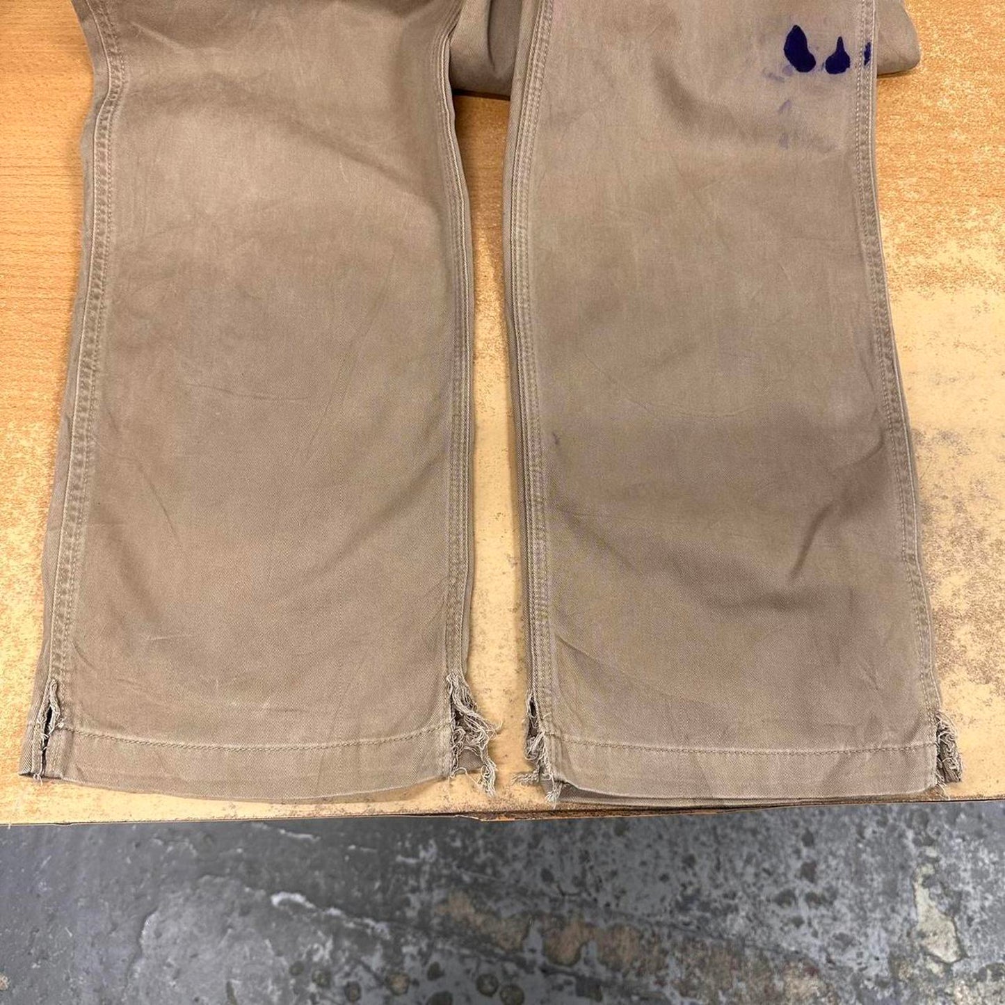 Carhartt Carpenter trousers W36L32 tan relaxed skater style cargos