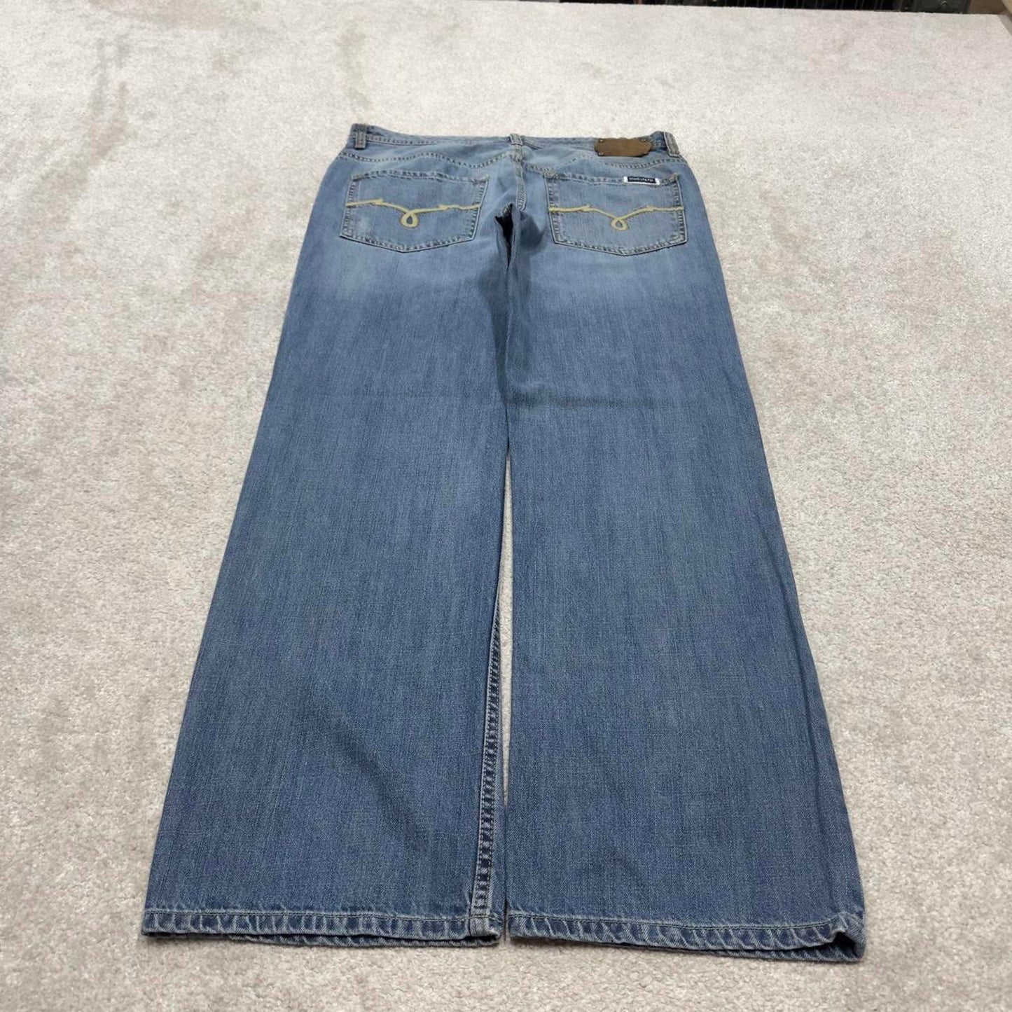 Y2K Ecko Unltd jeans W38 L33 loose embroidered hip hop style jeans