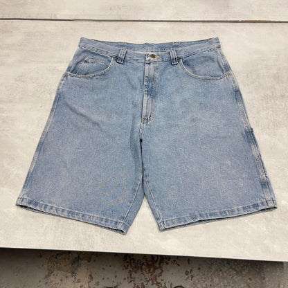 Baggy Wrangler carpenter jorts W36