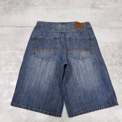 Mens Baggy Mecca Jean shorts W32