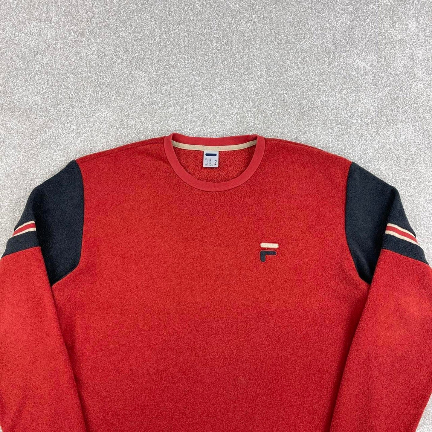 Red vintage Fila sweatshirt XL