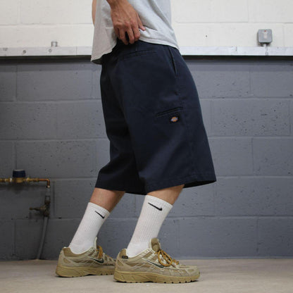 Dickies baggy chino shorts carpenter navy Chino style skater shorts long wide leg festival