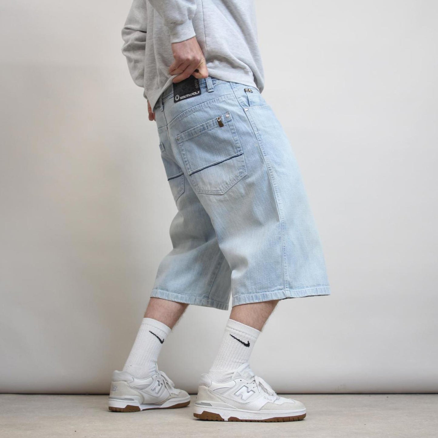 Baggy Southpole jorts W36