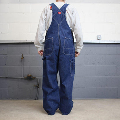 Dickies dungarees W38L30 USA blue mens denim overalls