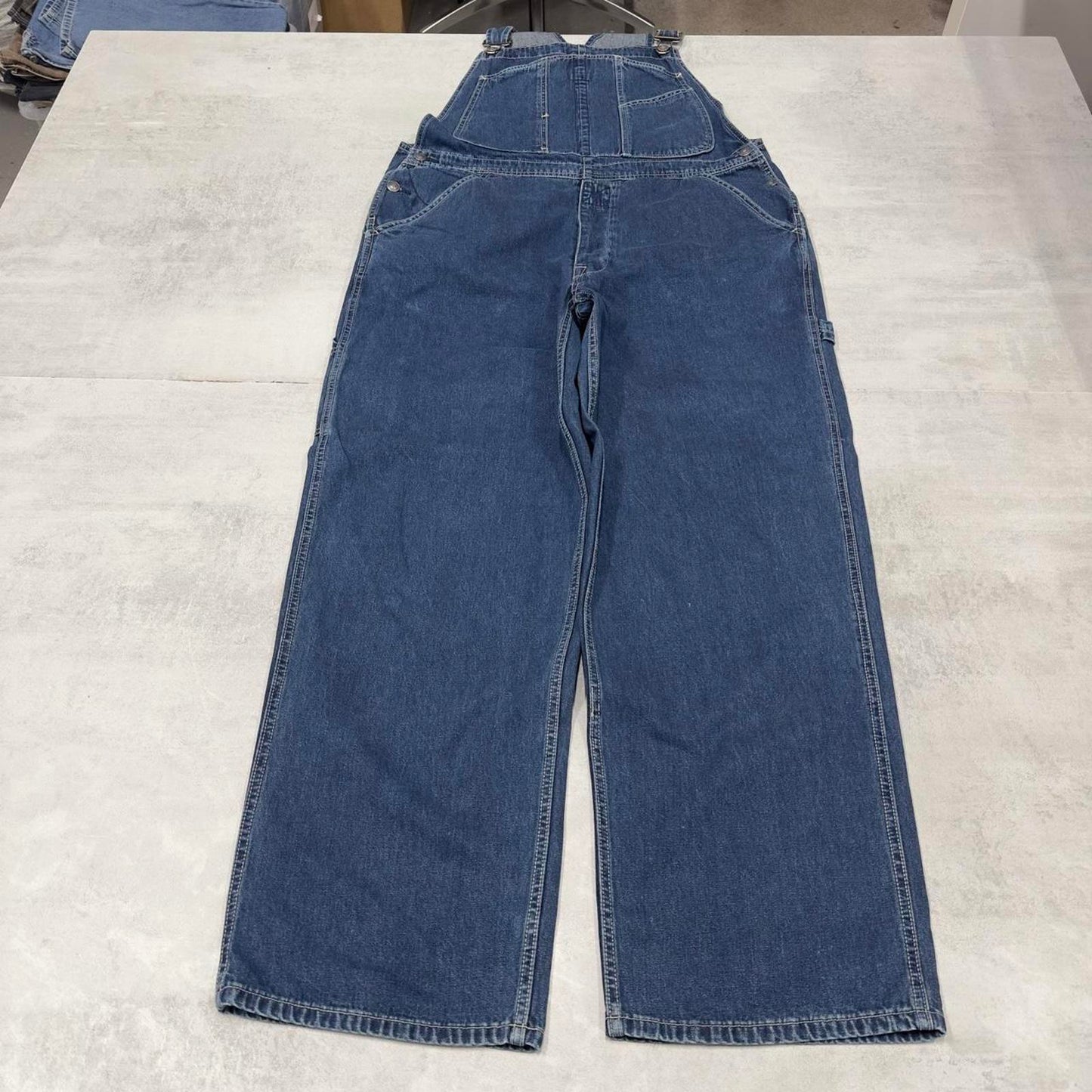 Vintage GAP dungarees W38L32 blue mens denim overalls
