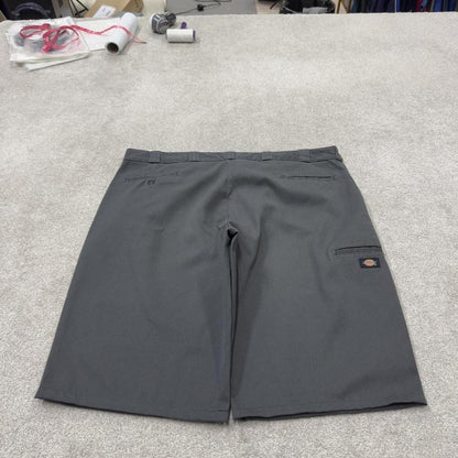 Dickies long chino shorts carpenter grey Chino style skater shorts long loose leg festival