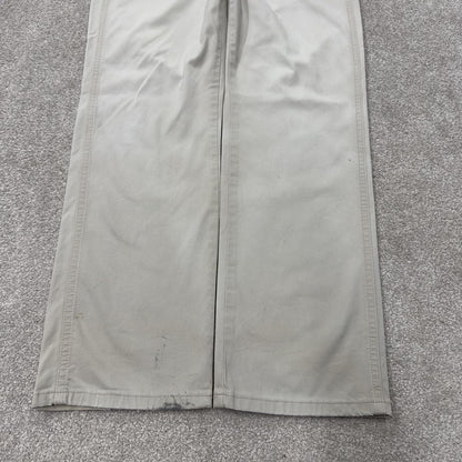 Wrangler straight leg stretch jeans y2k beige
