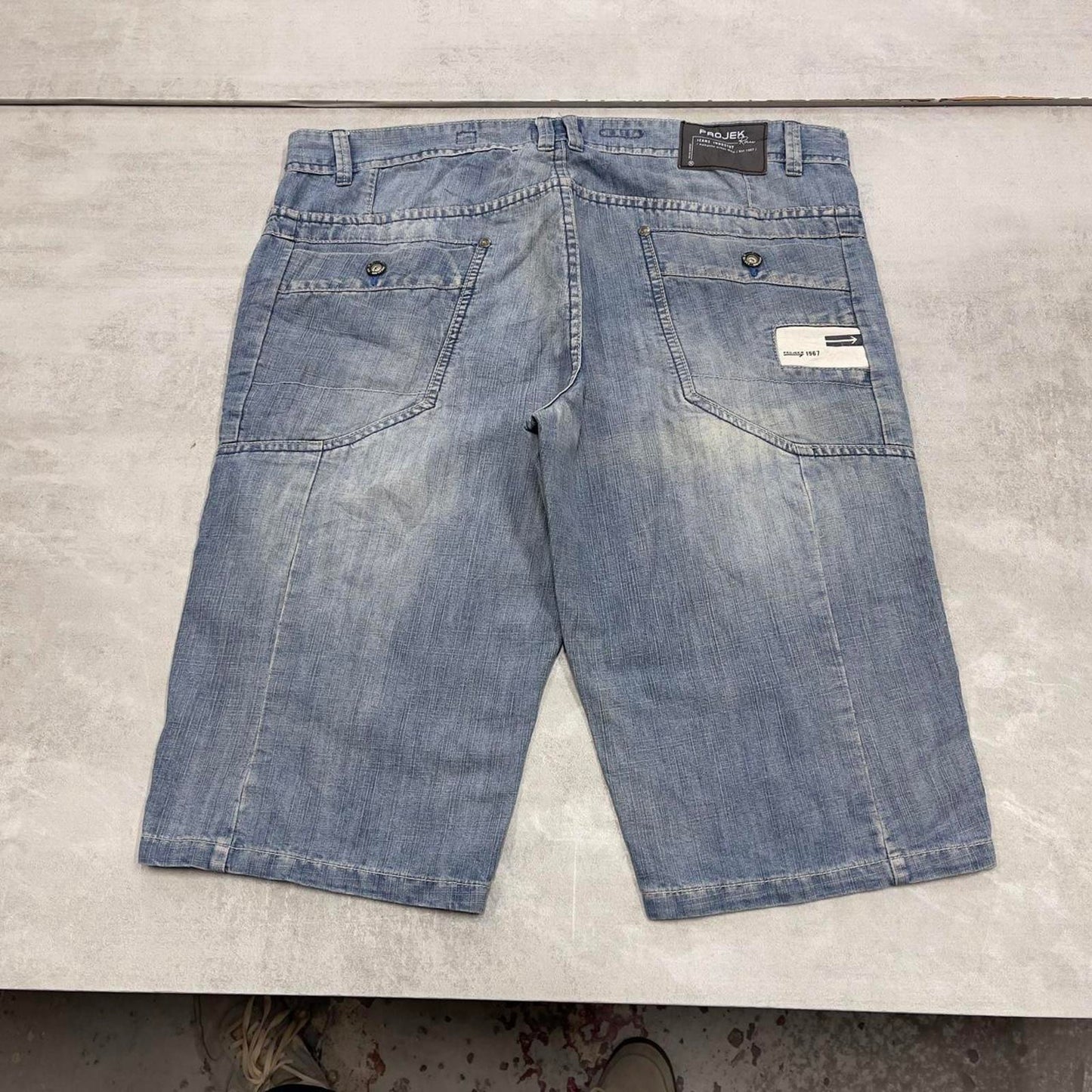 Mens baggy Projek Raw jorts W38