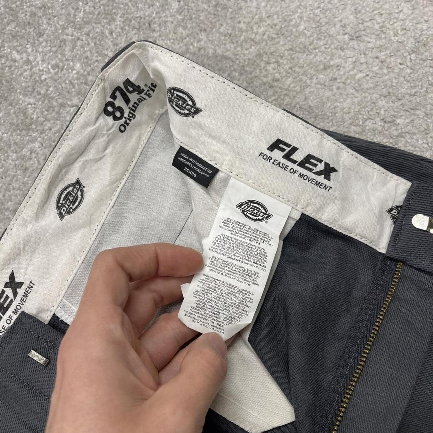 Dickies 874 chino shorts grey Twill style chino skater festival shorts
