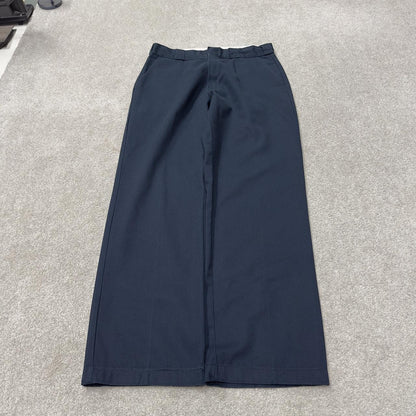 Dickies 874 original fit pants navy W32L32 Loose leg twill chino style skate work trousers