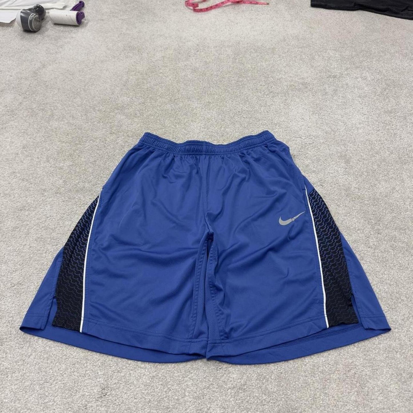 Loose Nike sports shorts y2k blue Casual style comfy loose floaty summer gym shorts